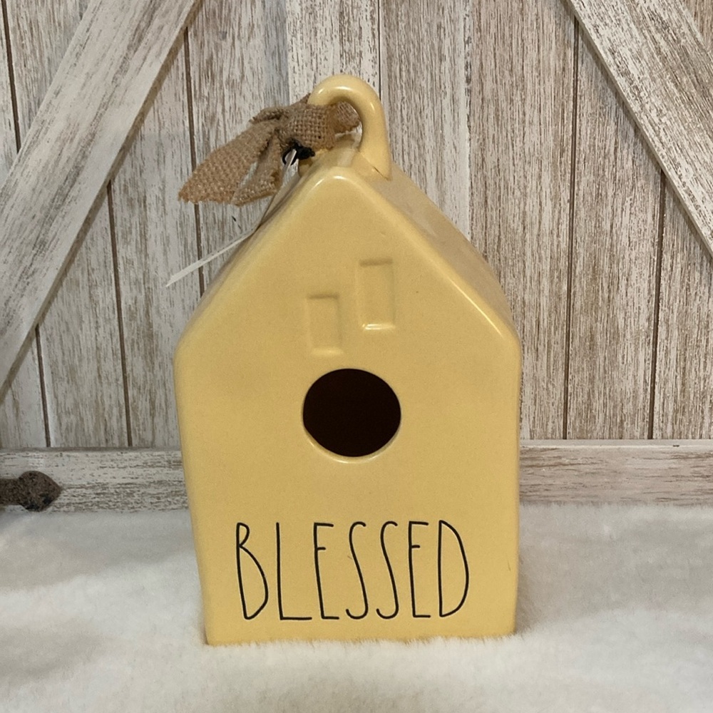 Rae Dunn Blessed Birdhouse